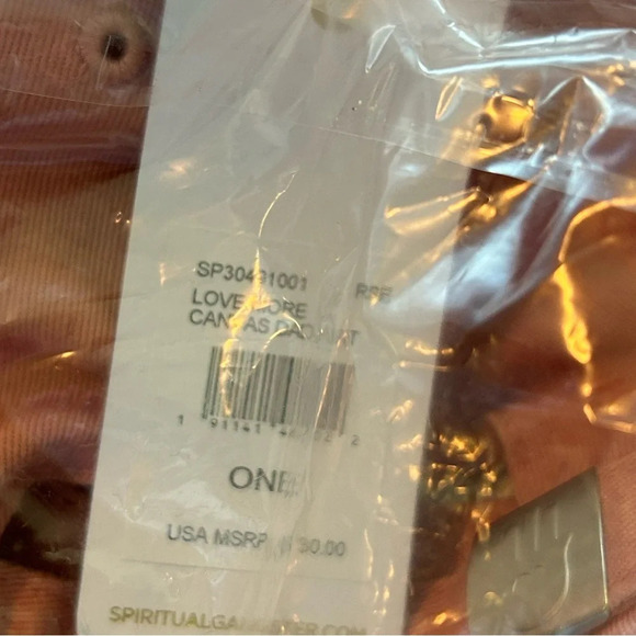 NWT Spiritual Gangster Canvas Dad Hat Love More - Picture 3 of 5